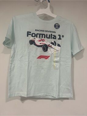 Formula 1 Racing Division Boys' Light Mint Graphic Tee